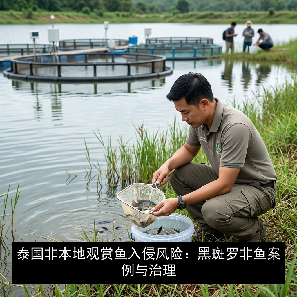 泰国非本地观赏鱼入侵风险：黑斑罗非鱼案例与治理