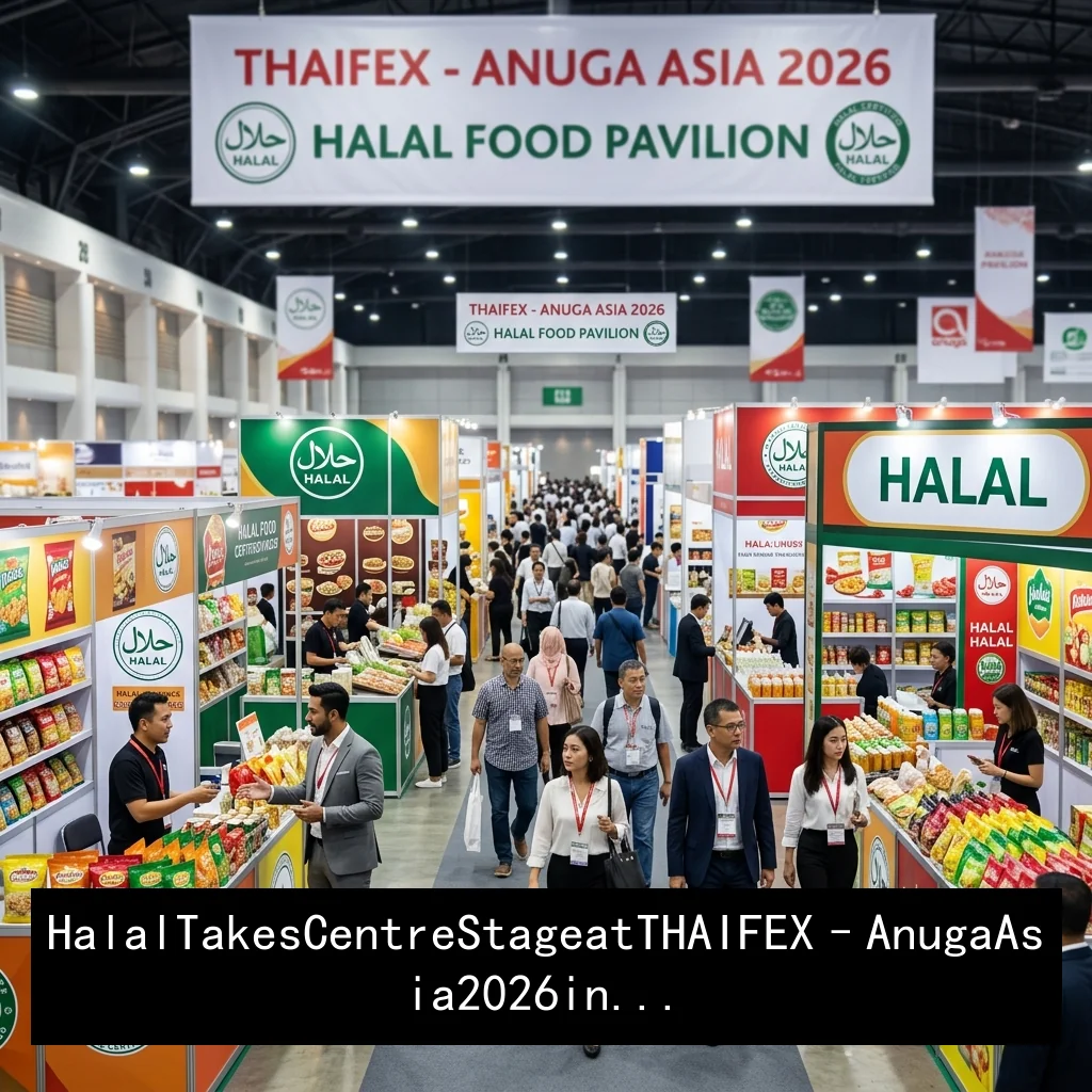Halal Takes Centre Stage at THAIFEX – Anuga Asia 2026 in ...