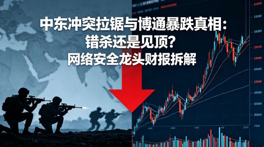 中东冲突拉锯与博通暴跌真相：错杀还是见顶？网络安全龙头财报拆解