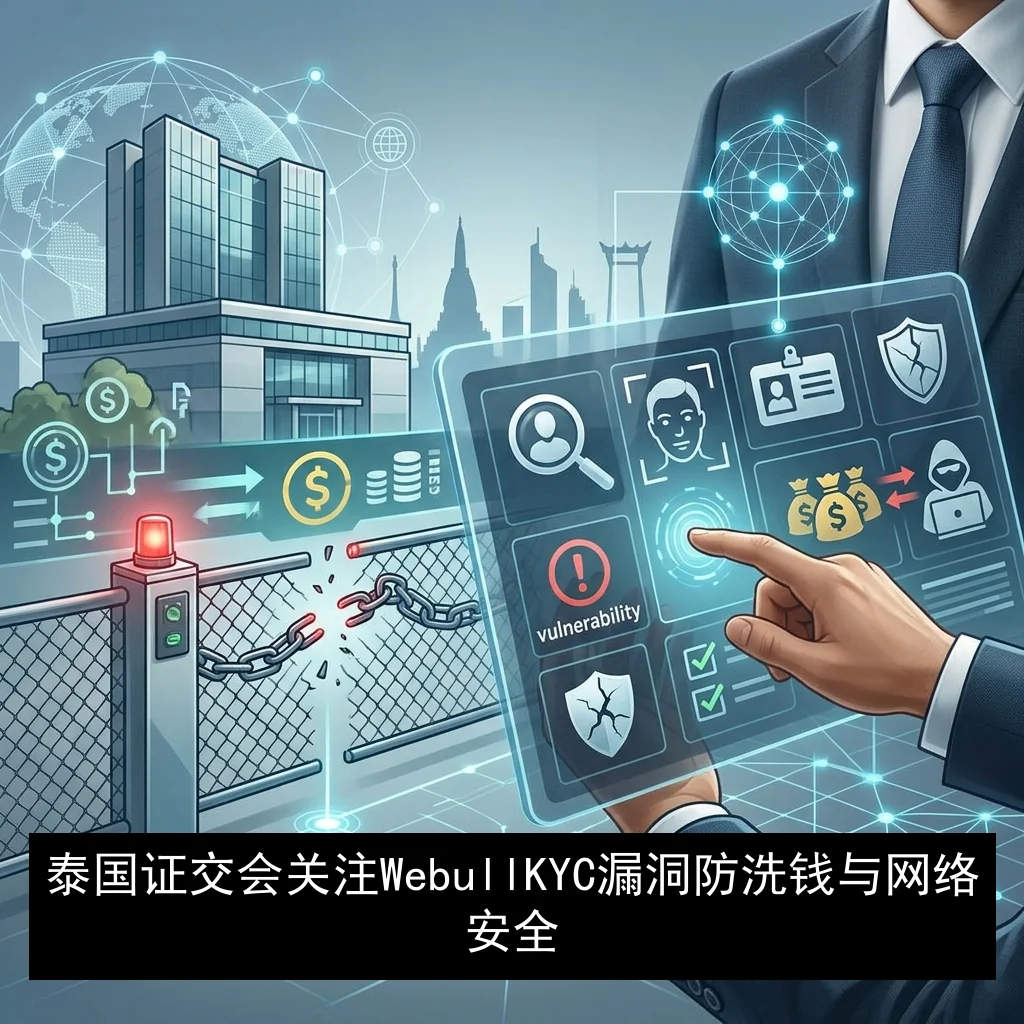 泰国证交会关注Webull KYC漏洞 防洗钱与网络安全