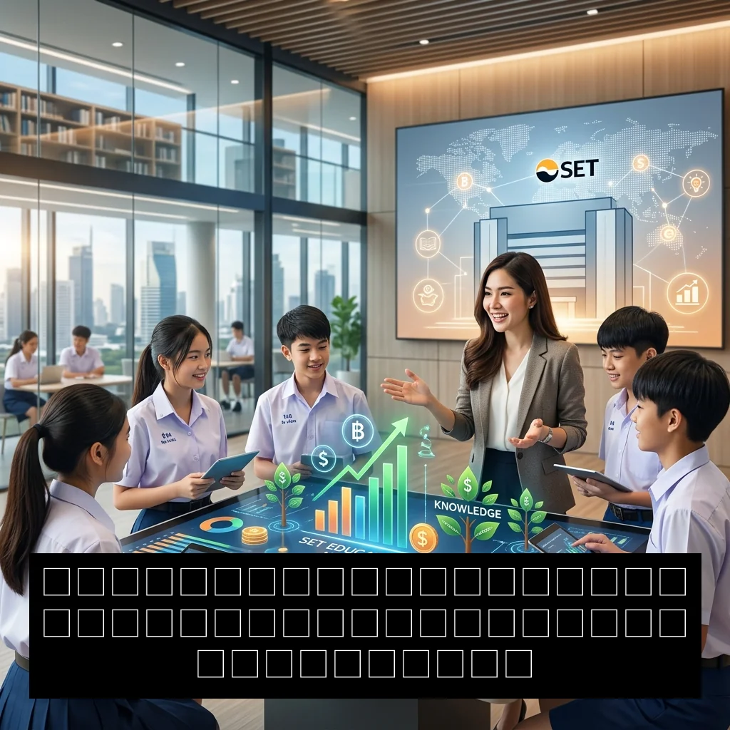 ตลาดหลักทรัพย์ไทยขยายโมเดลครูกระบวนกรสู่โรงเรียน