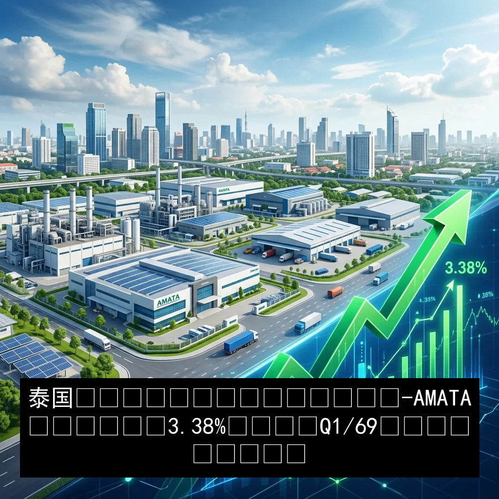 泰国นิคมอุตสาหกรรม-AMATA บวกนำ 3.38% หลัง Q1/69 ดีกว่าคาด