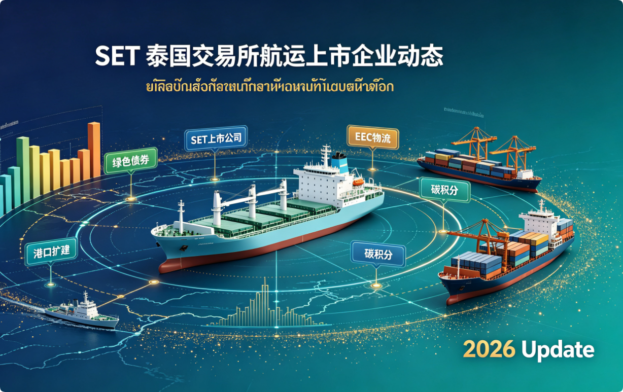 SET Thailand listed shipping companies latest news methanol dual-fuel vessel investment Laem Chabang port